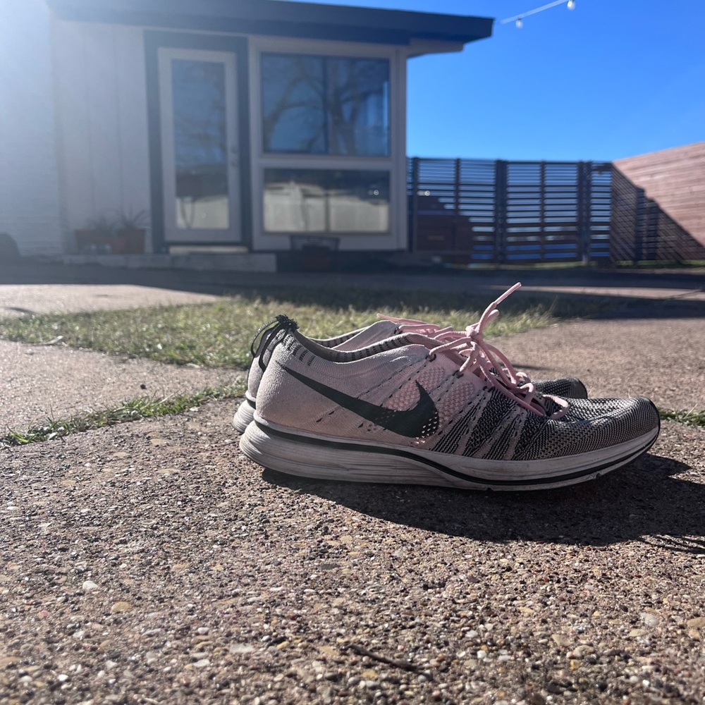 Nike Pink and Black Sneakers